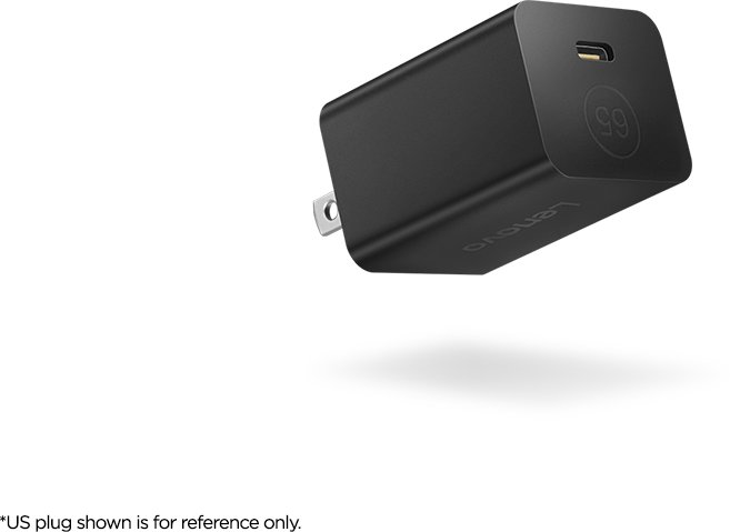 Adapter karikues Lenovo GaN Nano 65W, USB C, 1.8m, i zi