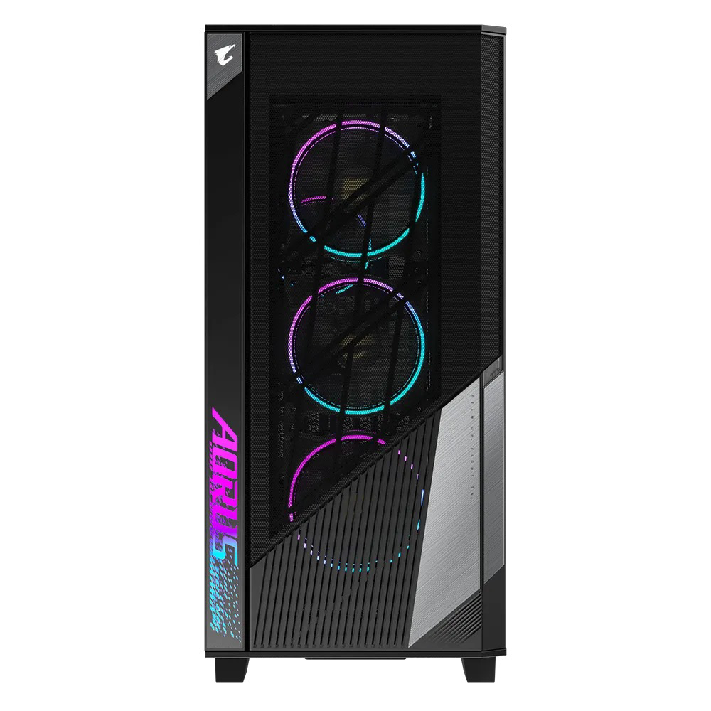 Kasë për PC GIGABYTE AORUS C500, e zezë