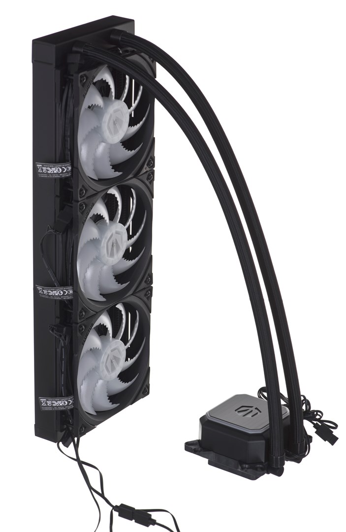 Ftohës me ujë ENDORFY Navis F360 ARGB, 1800 RPM, i zi