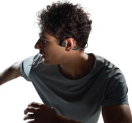 Kufje sportive Shokz OpenRun Pro 2, Bluetooth, rezistente ndaj ujit, të zeza