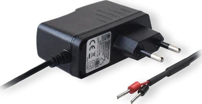 Adaptues rryme Teltonika Networks EU, 9W, prizë 2 pin, i zi