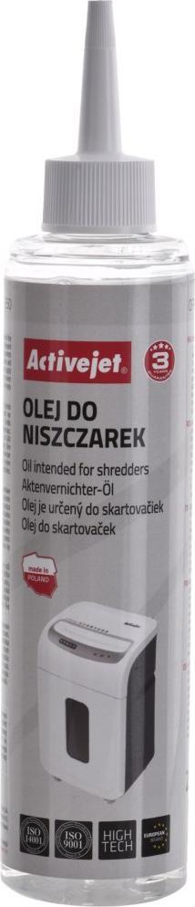Vaj lubrifikues për grirëse dokumentesh Activejet ASO-250, 250 ml, transparent