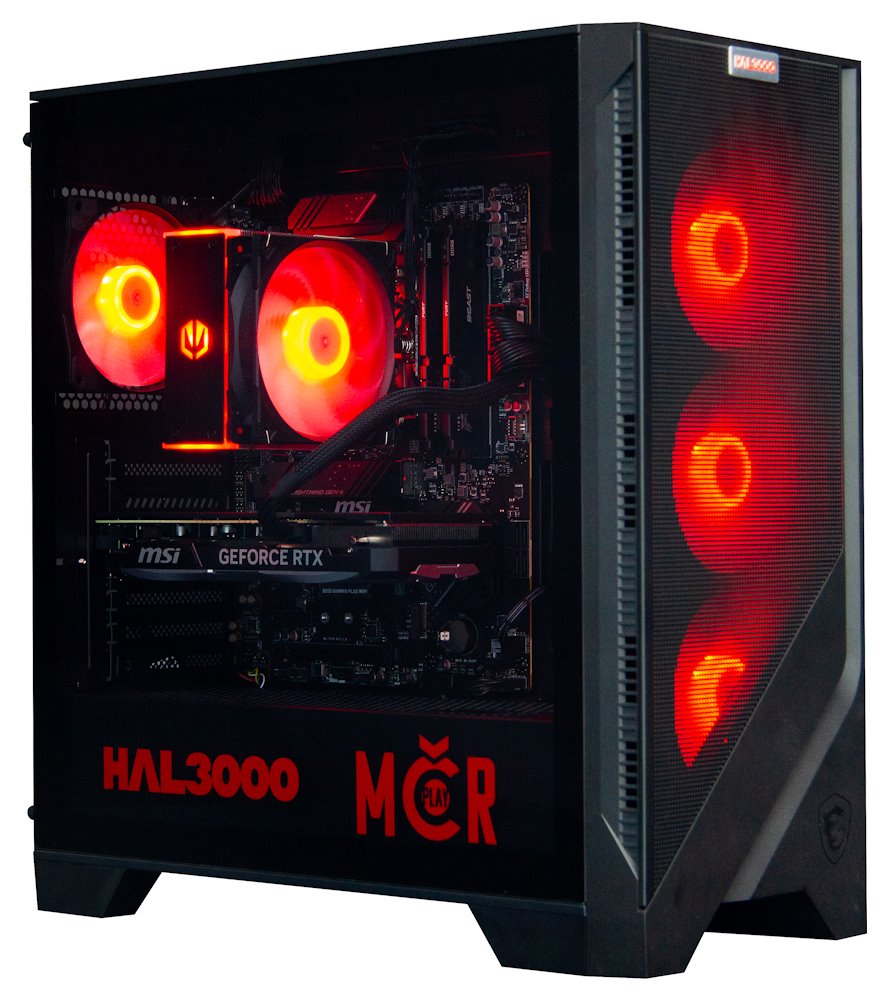 Kompjuter HAL3000 MČR Finale Pro Super, AMD Ryzen 5 9600X, 32GB RAM, 1TB SSD, NVIDIA RTX 4070 Super, i zi