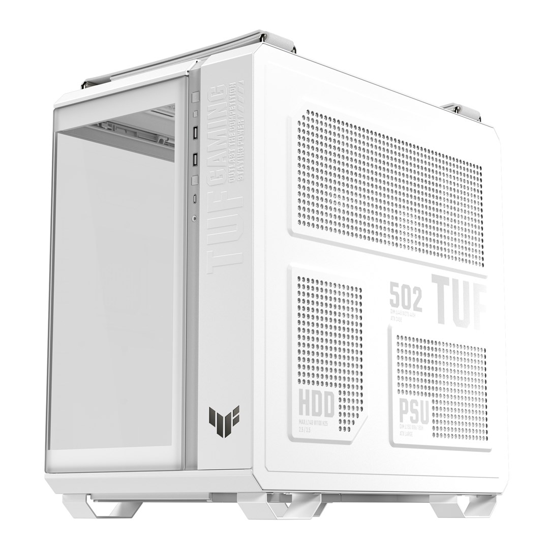 Kornizë PC ASUS TUF Gaming GT502, mid tower, ARGB, e bardhë
