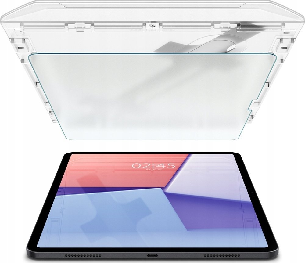 Mbrojtës ekrani Spigen Paper Touch EZ Fit, për iPad Air 13" 2024, qelq i temperuar, mat