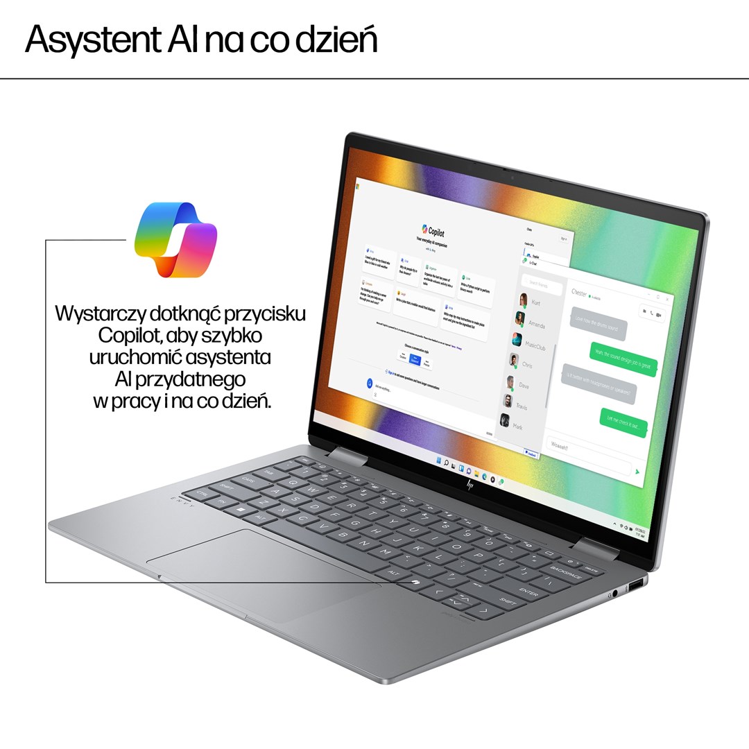 Лаптоп 2 во 1 HP A58SHEA, Ryzen 5, 16GB RAM, темно сива