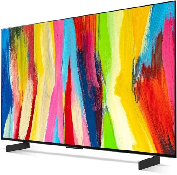Телевизор LG OLED42C21LA, 42" (106см), 4K UHD, сив