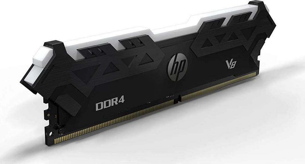 Memorie HP V8 RGB, DDR4, 8 GB, 3000 MHz, CL16, 7EH82AA#ABB