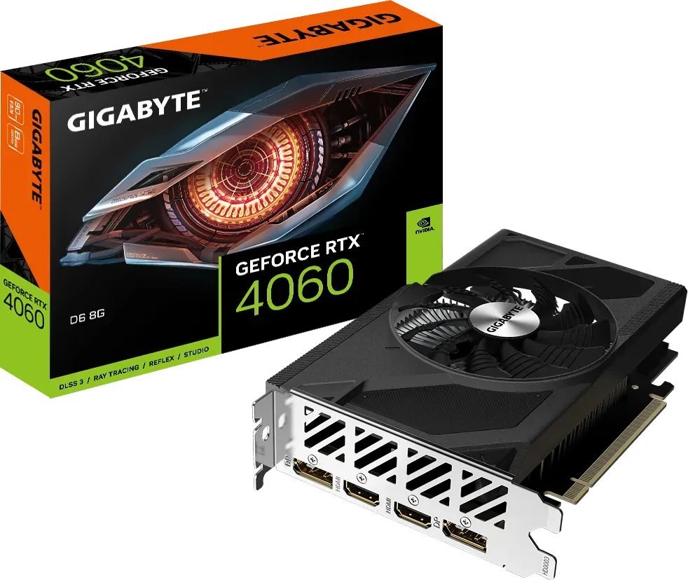 Kartelë grafike Gigabyte GeForce RTX 4060 D6 8GB GDDR6