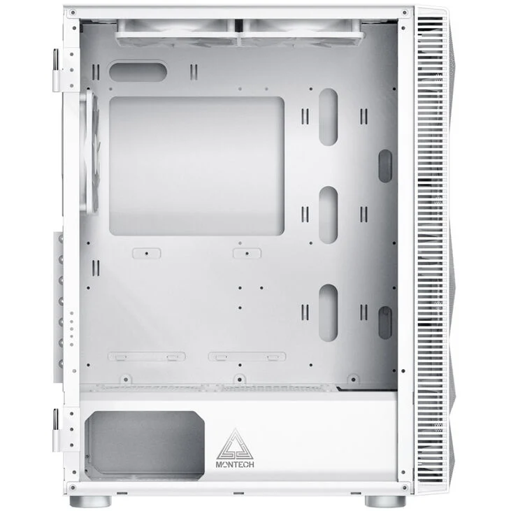 [OUTLET] Kasë Montech X3 Mesh Mid Tower, RGB, Tempered Glass, e bardhë