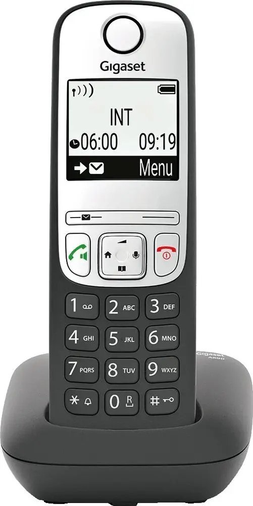 Telefon fiks pa kabllo Gigaset A690, DECT, ekran grafik, i zi