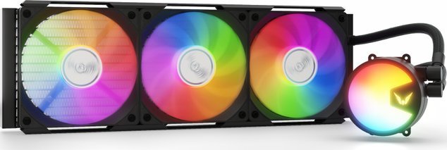 Ftohës uji për procesor Valkyrie A360, 36 cm, ARGB, i zi