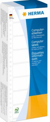 Etiketa kompjuterike Herma 8181, 88.9 x 35.7 mm, letër mat, të verdha