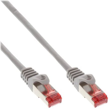 Kabllo rrjeti InLine Cat 6 S/FTP, 50m, RJ45, gri