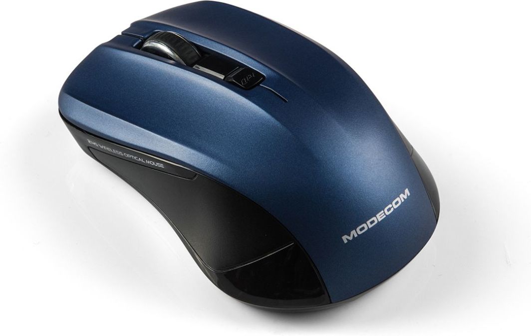 Maus Modecom M-MC-0WM9.1-140, wireless, USB, i zi dhe i kaltërt
