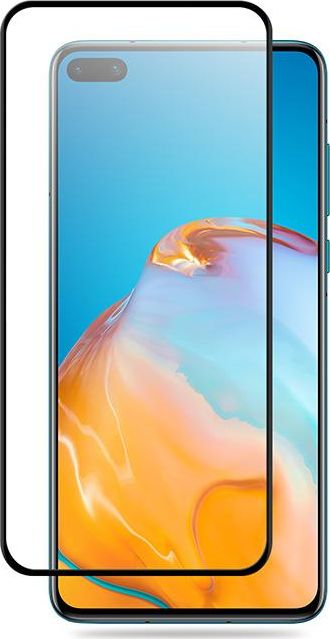Mbrojtës ekrani Crong 3D Armour Glass për Huawei P40, xham i fortë 9H, kornizë instalimi, transparent