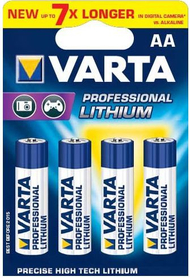 Bateri Varta Professional Lithium AA, 2900mAh, paketë 4 copë