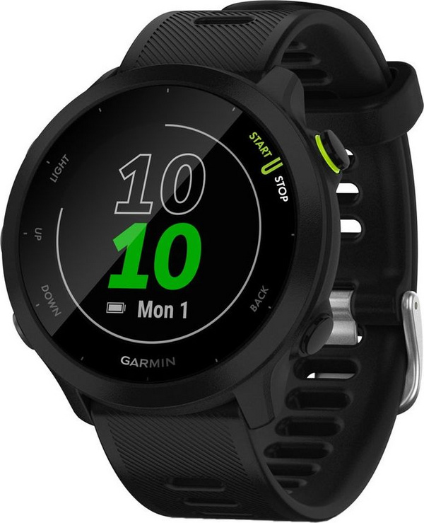 Orë sportive Garmin Forerunner 55, 1.04 ", e zezë