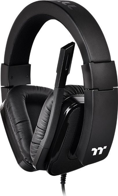 Kufje gaming Thermaltake eSports Shock XT 7.1, 50mm, me mikrofon, të zeza