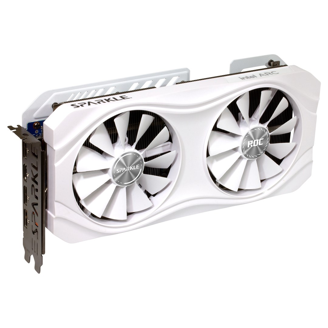 Kartelë grafike Sparkle Arc A770 ROC Luna, 16GB GDDR6, PCIe 4.0, e bardhë