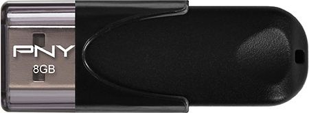 USB Pendrive PNY Attaché 4, 8GB, e zezë