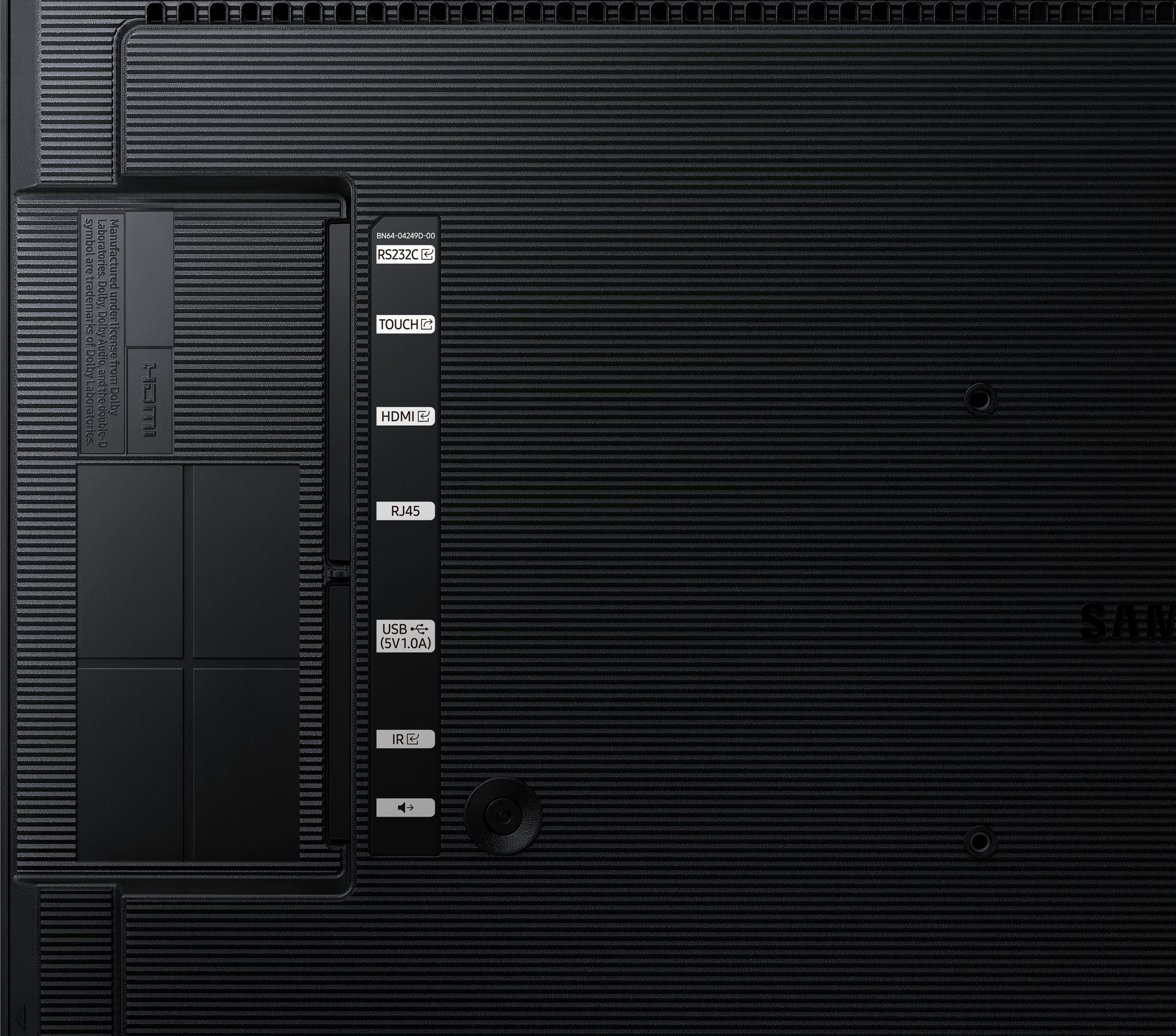 Monitor profesional me prekje Samsung QB24C T 23.8", Full HD, Wi-Fi, i zi