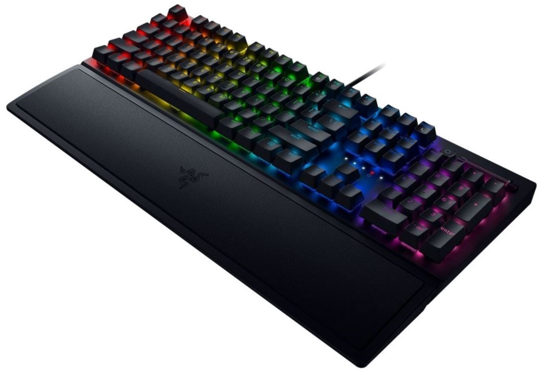 Tastierë mekanike për lojëra Razer BlackWidow V3, Green Switch, e zezë