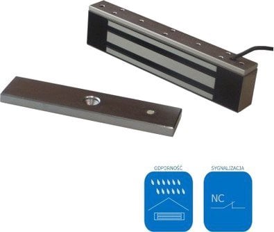 Bravë elektromagnetike Scot EL-800WS, 350kg, me sinjalizim, e jashtme