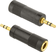 Adapter AV Gembird, Jack 3.5mm - Jack 6.3mm, zezë