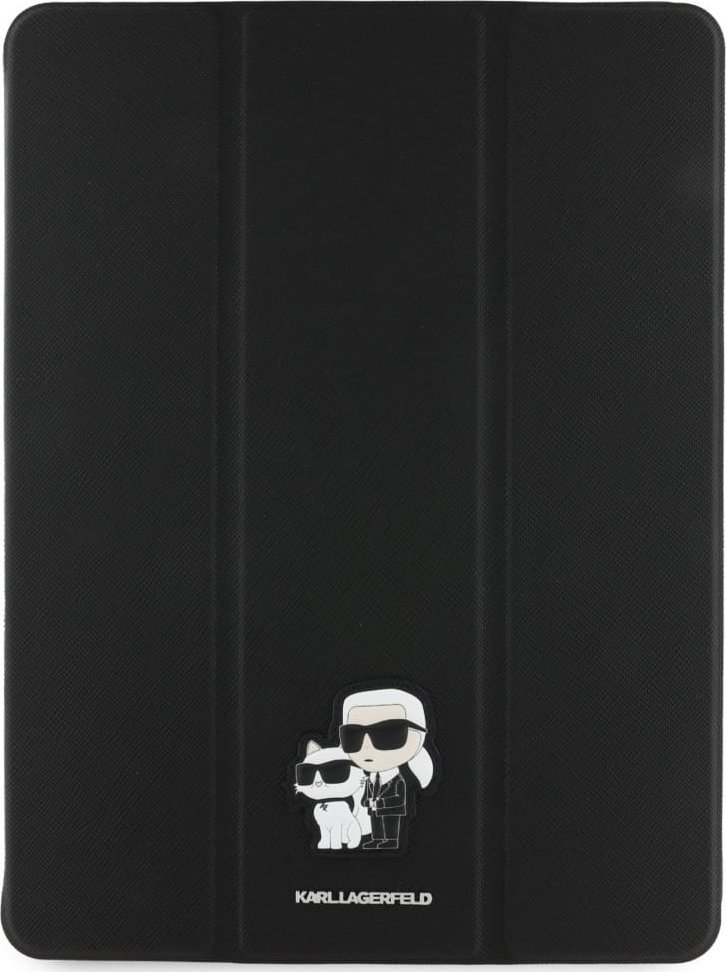 Mbulesë për tablet Karl Lagerfeld KLFC13RM24SAKCK, për iPad Air 13", stil book cover, e zezë