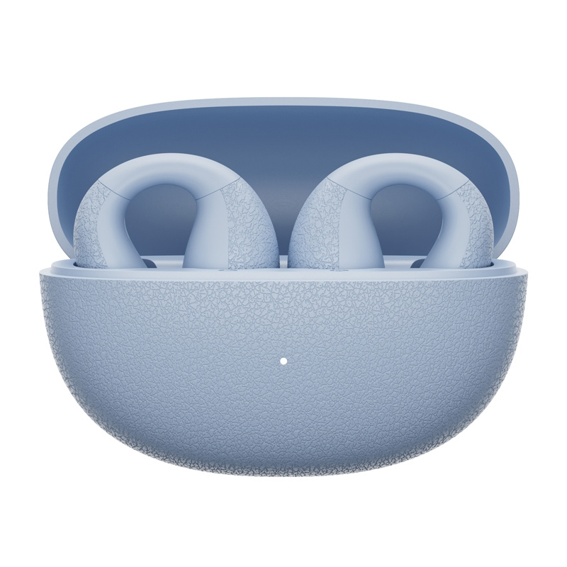 Kufje wireless QCY Crossky C10, open ear, Bluetooth 5.4, blu