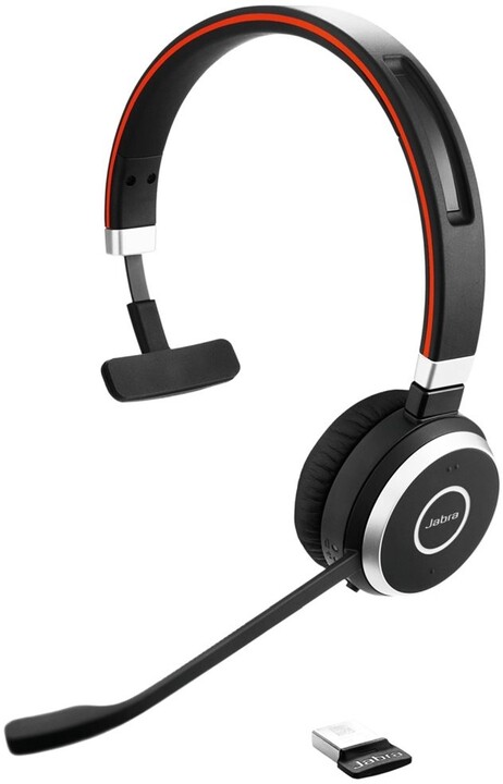 Kufje Jabra Evolve 65 SE, MS Mono Stand