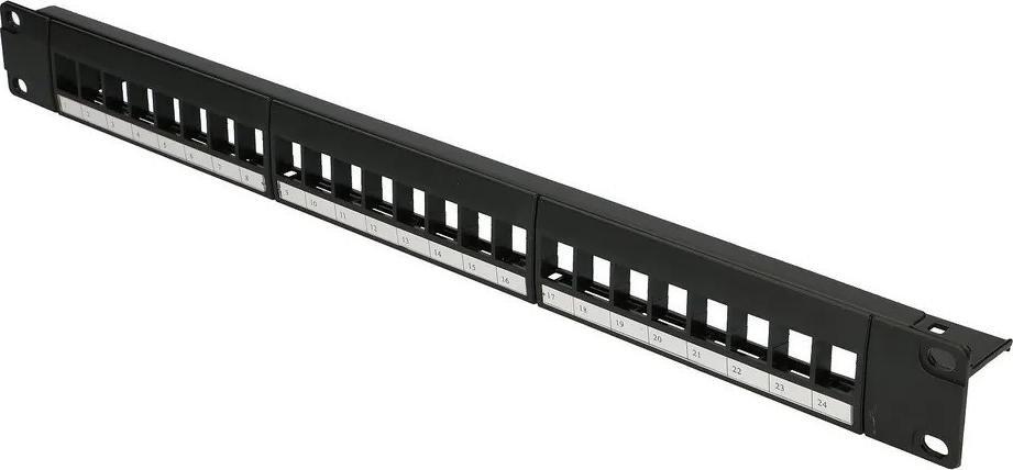 Panel patch ExtraLink 24 porta UTP 19", modular, i zi