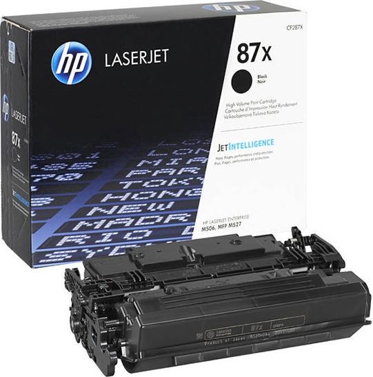 Toner HP 87X CF287X, origjinal, rendiment i lartë, i zi