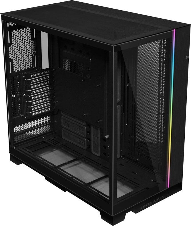 Kasë Lian Li O11 Dynamic EVO XL ARGB (O11DEXL-X), e zezë
