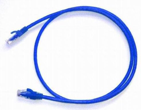 Kabllo NetRack Patchcord RJ45 BZPAT0P56B, Cat. 6, UTP, 0.5m, e kaltër