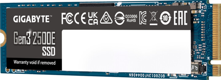 Disk GIGABYTE Gen3 2500E, M.2 - 500GB