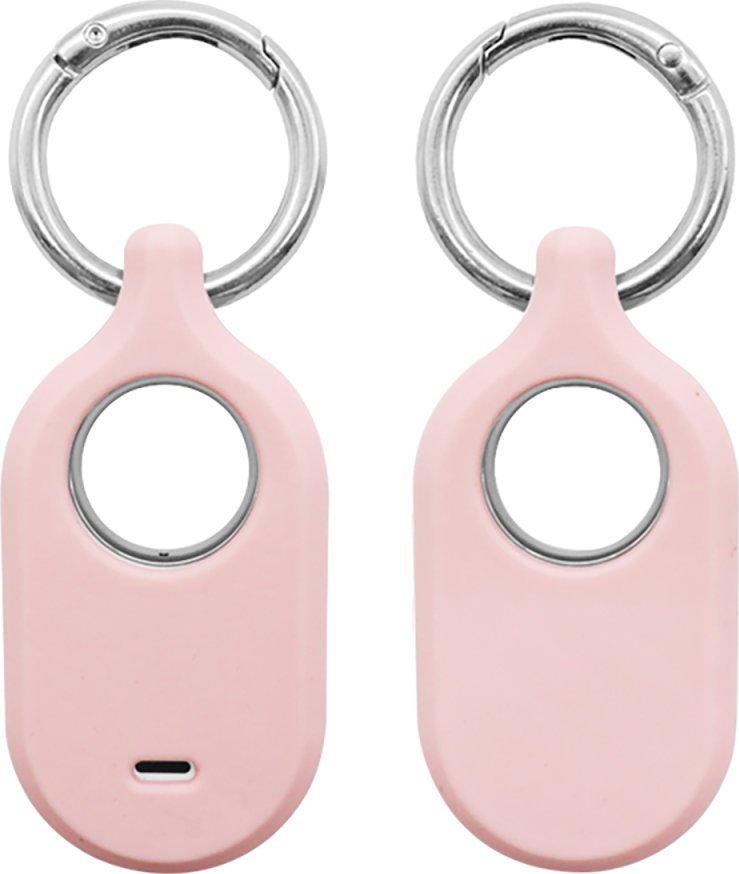 Mbajtëse silikoni 4smarts për Samsung Galaxy SmartTag2, set aksesorësh, blu