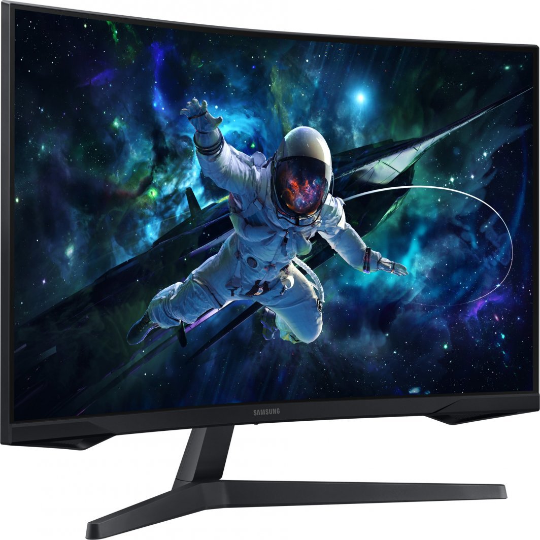 Monitor Samsung Odyssey G55C, 31.5", WQHD, i zi
