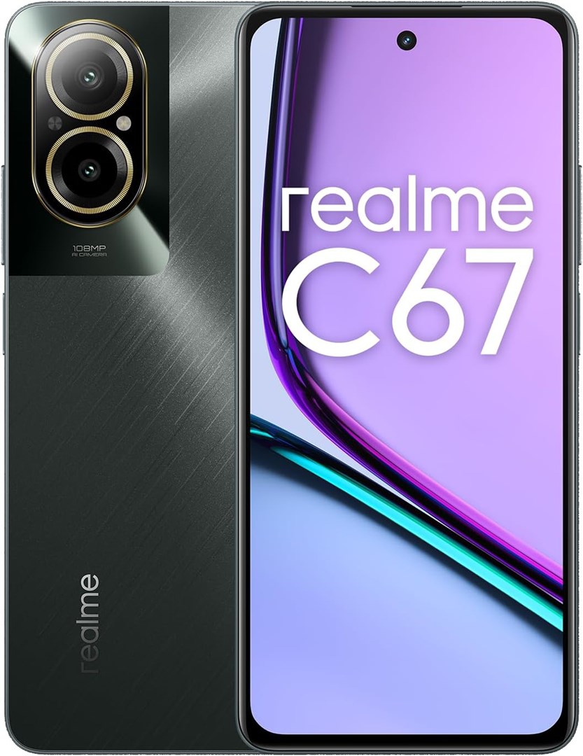 Celular Realme C67, 6.72", 256GB, 8GB RAM, Qualcomm Snapdragon 685, i zi