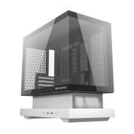 Kuti kompjuteri Darkflash F1 ITX, 6 ventilatorë ARGB, e bardhë