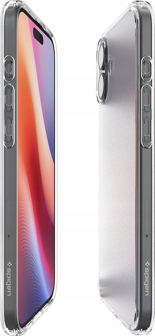 Маса за телефон Spigen Ultra Hybrid, за iPhone 16, проѕирна, Frost Clear