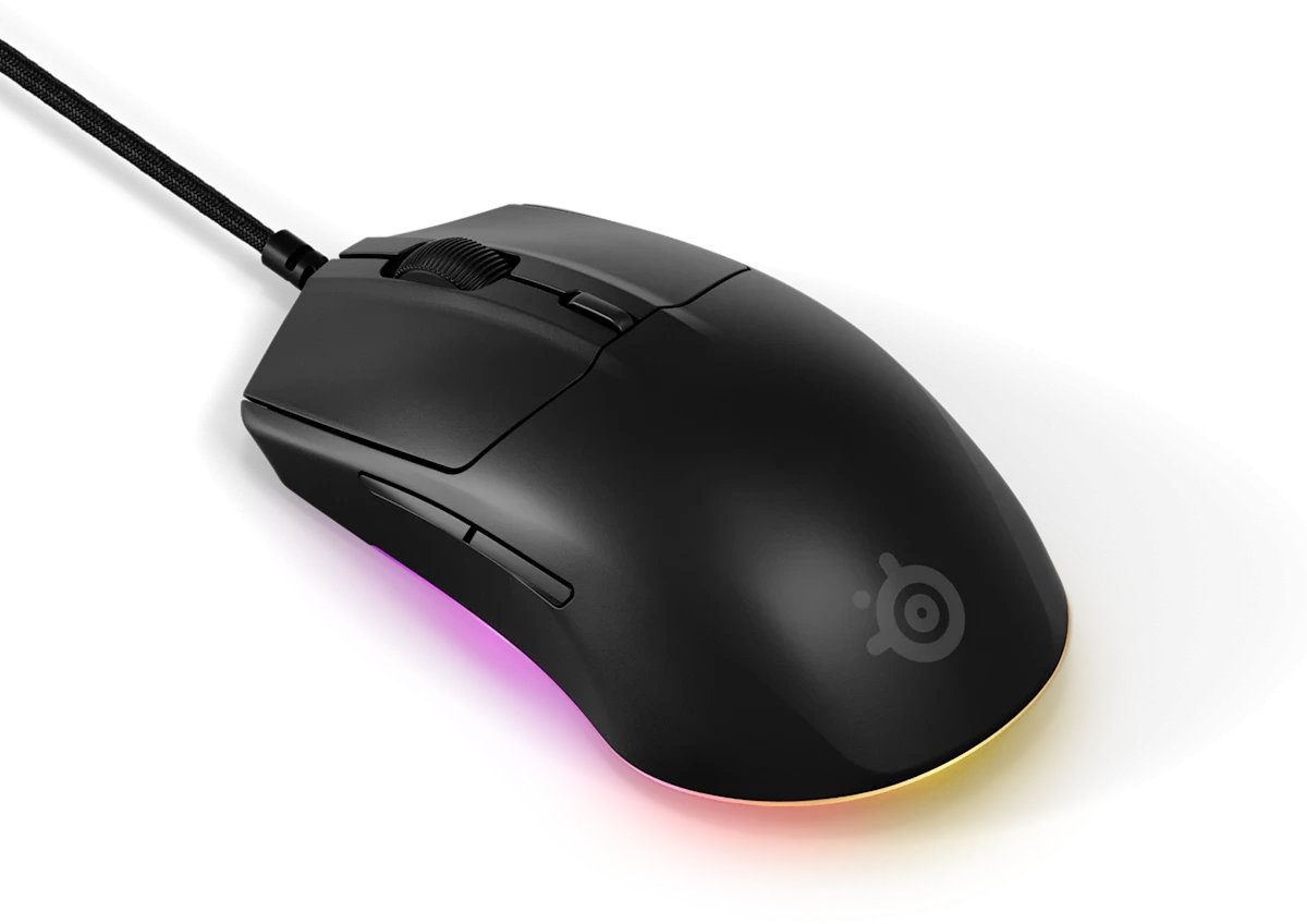 Maus gaming SteelSeries Rival 3 Gen 2, optik, RGB, i zi