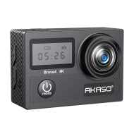 Kamerë action AKASO Brave 4, 4K Ultra HD, 20MP, WiFi, e zezë