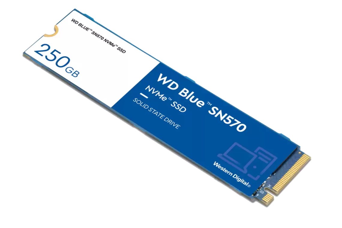 Disk SSD Western Digital Blue SN570, 250GB, M.2 2280, 3300MB/s, i zi
