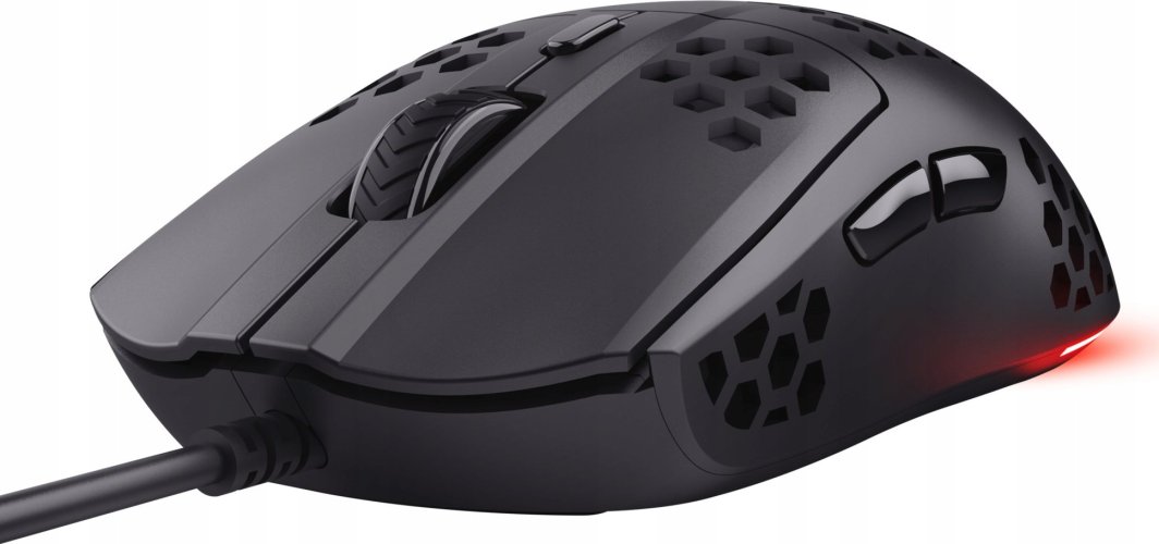 Maus gaming Trust GXT 928 Helox, 6400 DPI, RGB, i zi