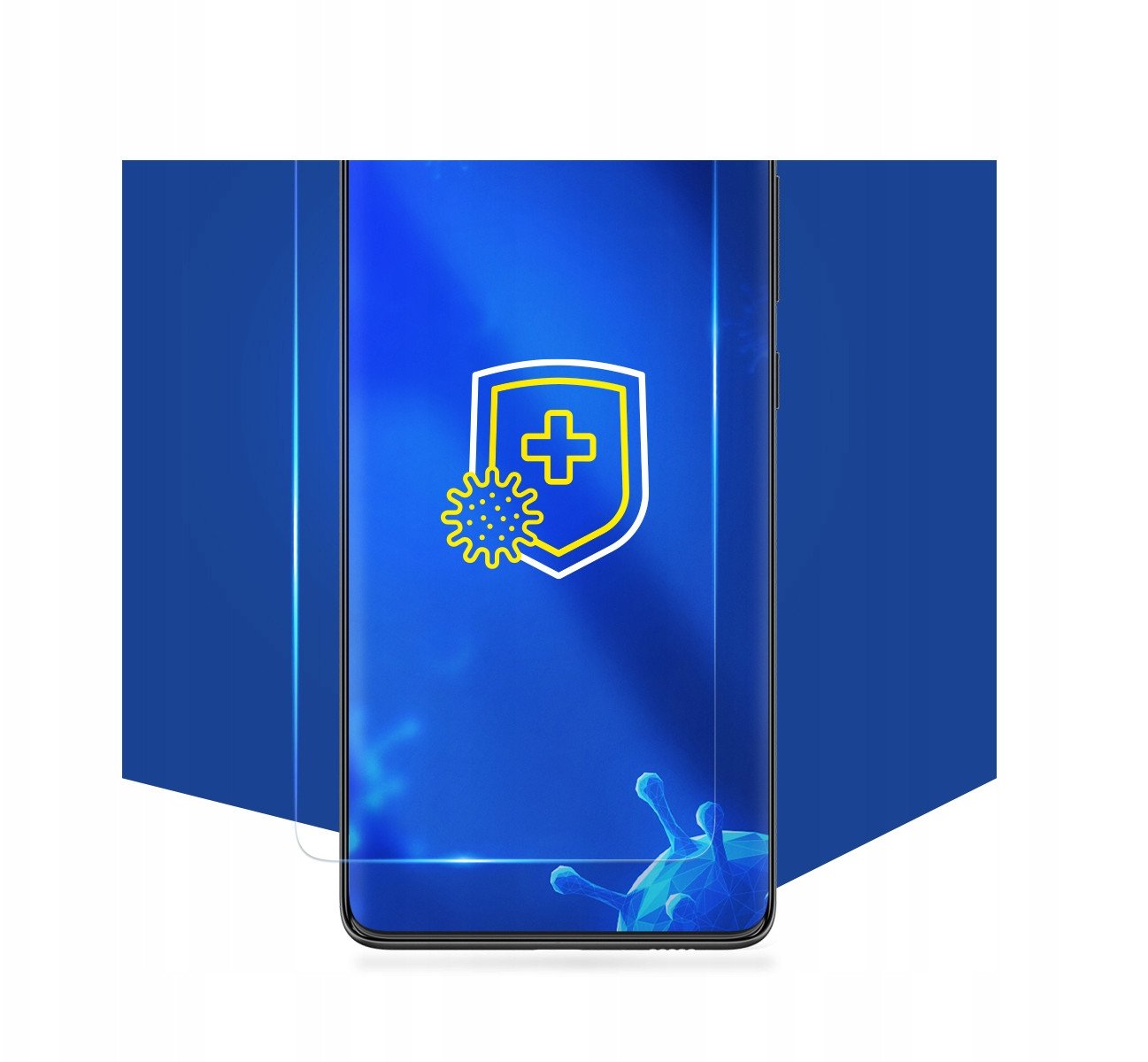 Folie mbrojtëse 3MK SilverProtect+ për Realme GT 7, antimikrobike, montim me të lagët, transparente