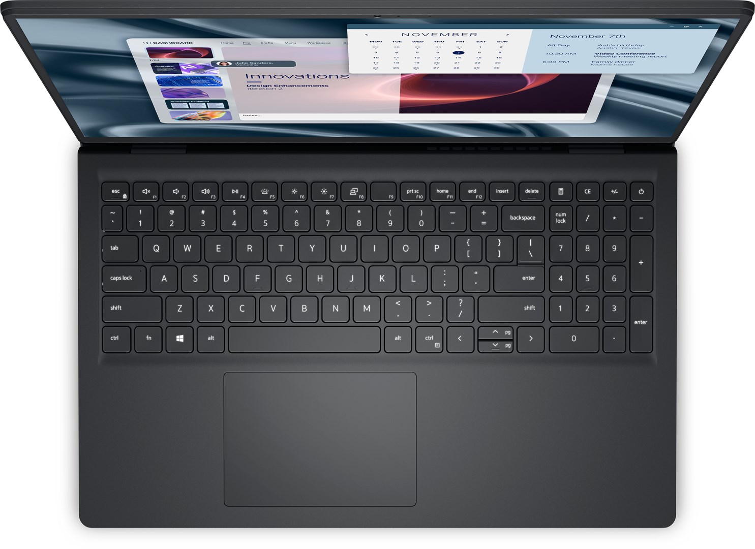 Laptop DELL PV15255, 15.6", AMD Ryzen 3 7320U, 8 GB, 512 GB, AMD Radeon 610M, i zi