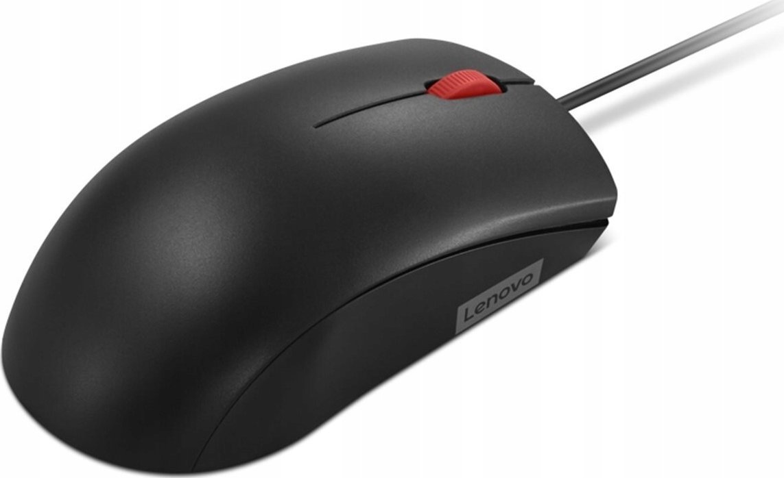 Maus Lenovo 120, me kabllo, 1600 DPI, i zi