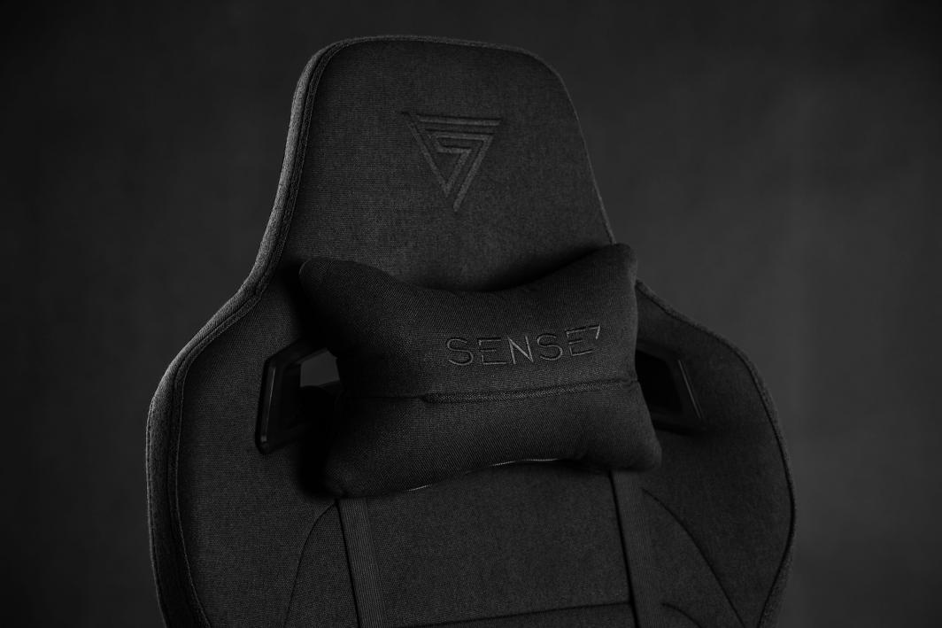 Karrige SENSE7 Sentinel, me pëlhurë, e zezë